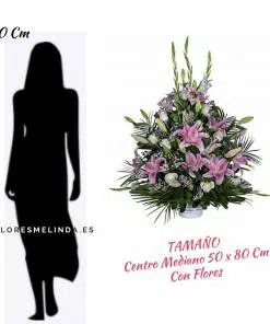 Centro de flores para difuntos M30