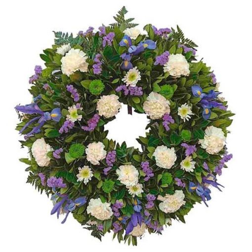 Corona de flores para enviar a funeral "Floral"