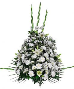 Centro de flores para enviar a funeral "Madrid"