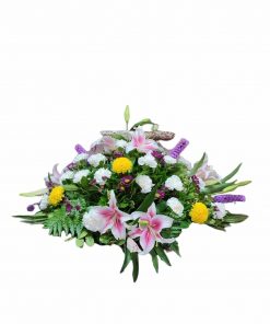 Almohadón centro de flores para funeral en MADRID precio