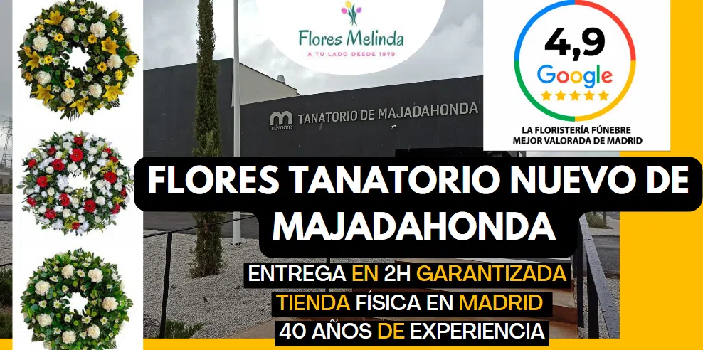 Enviar Flores tanatorio Majadahonda en Madrid