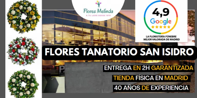 Enviar flores a tanatorio San Isidro